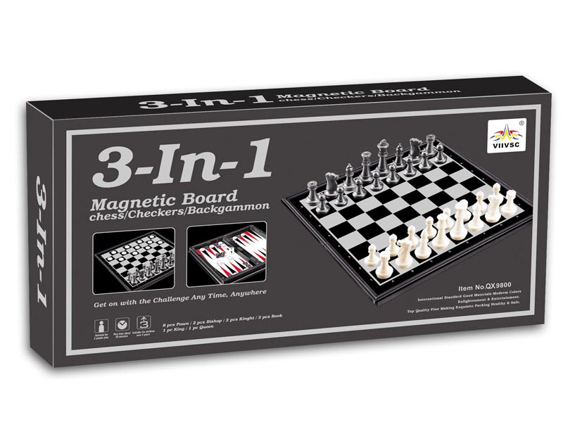 3in1 Magnetism Chess toys