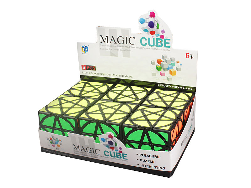 6CM Magic Cube(6PCS) toys