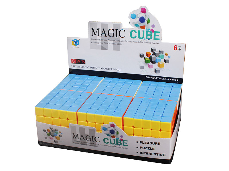 6CM Magic Cube(6PCS) toys