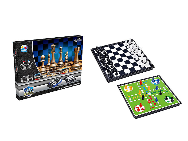 2in1 Magnetic Chess toys