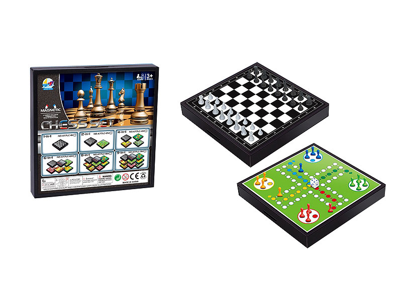 2in1 Magnetic Chess toys