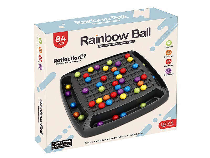 Funny Rainbow Ball Game toys