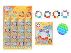 10cm Push Pop Bubble Sensory Toy Austism Special Needs(16in1)