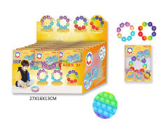 10cm Push Pop Bubble Sensory Toy Austism Special Needs(24in1)