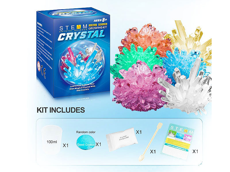Crystal Planting And Growth Science Experiment toys