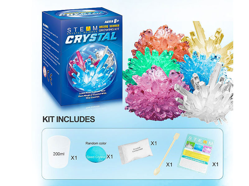 Crystal Planting And Growth Science Experiment toys
