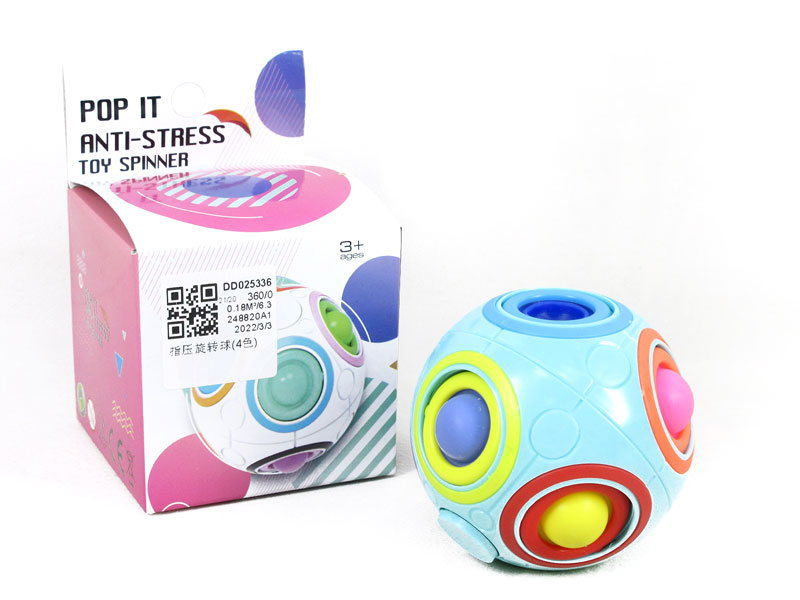 Finger Pressure Rotating Ball(4C) toys