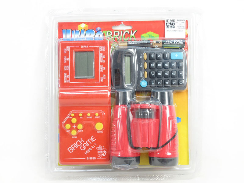 Game Machine & Calculator & Telescope toys