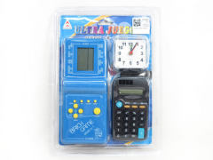 Game Machine & Calculator & Clock