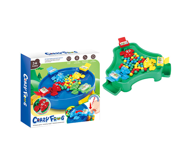 Three Frogs Eat Beans Game toys