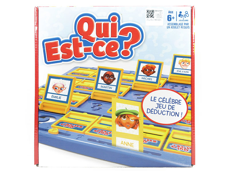 French Guess Who I am toys