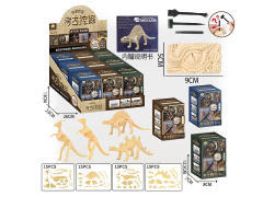 Dinosaur Skeleton Excavate Set(9in1)