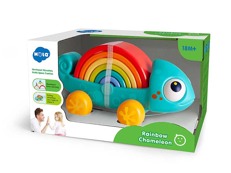 Rainbow Chameleon toys