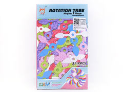 Decompressed Rotating Tree toys