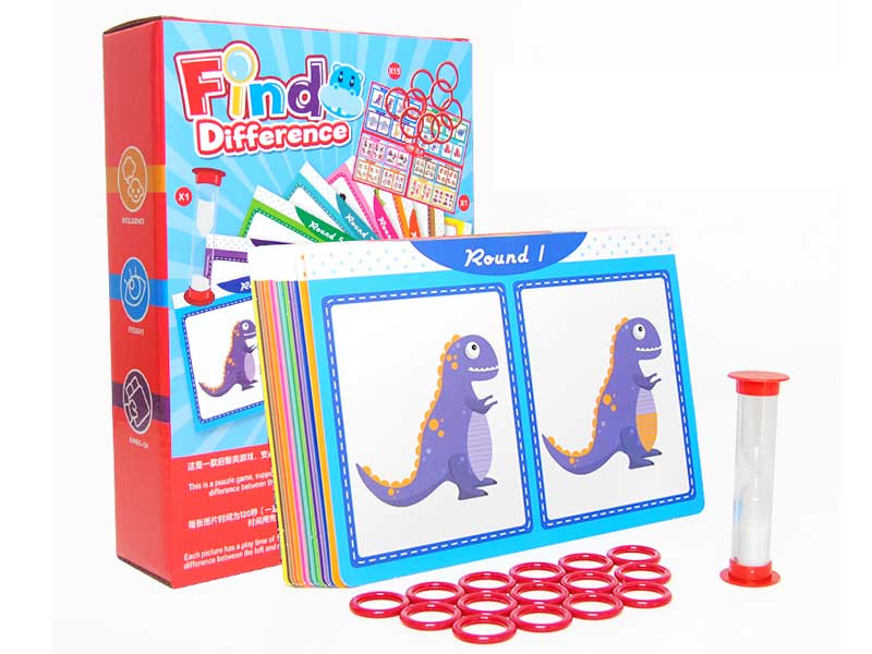 Find Different Cards toys