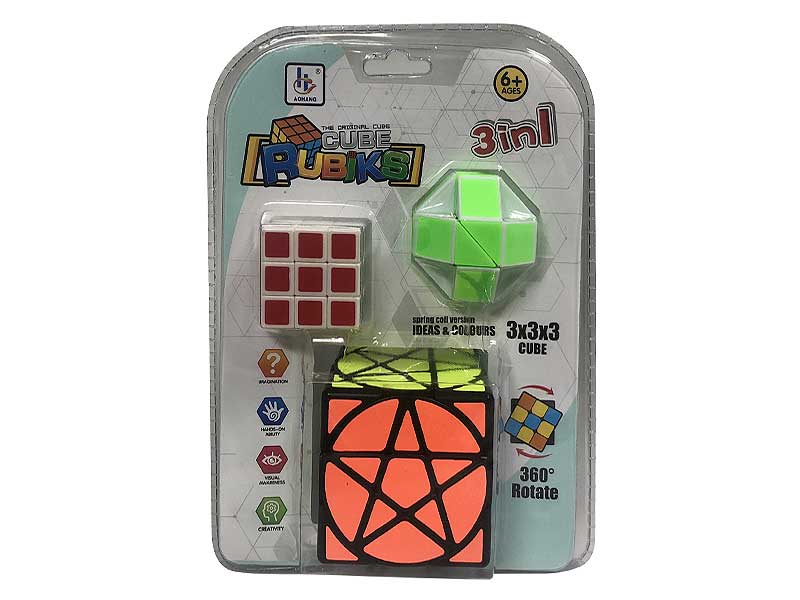 Magic Cube & Magic Ruler(3in1) toys