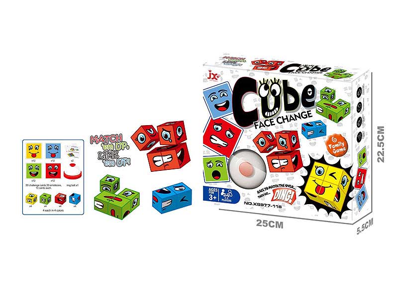 Rubik's Cube Emoticon Game toys