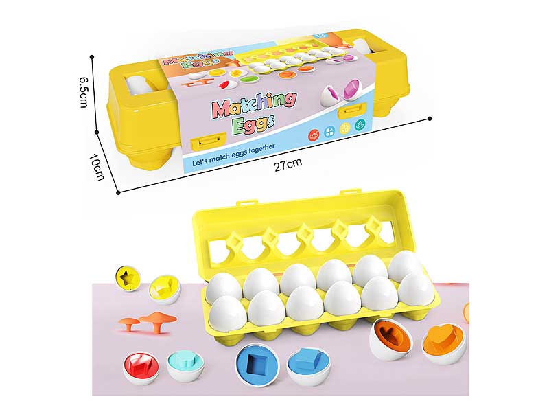 Matching Eggs toys
