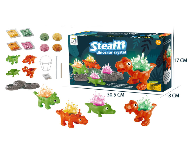 Steam Dinosaur Crystal toys