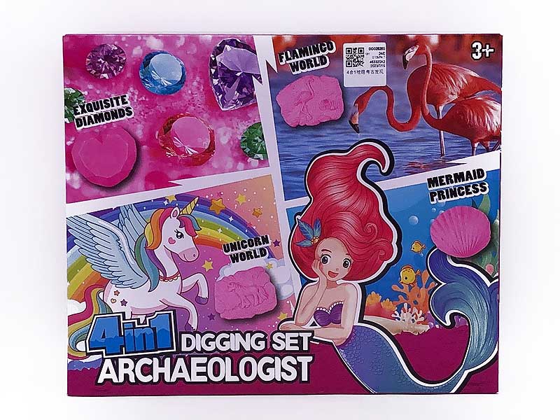 4in1 Excavation Archaeology toys