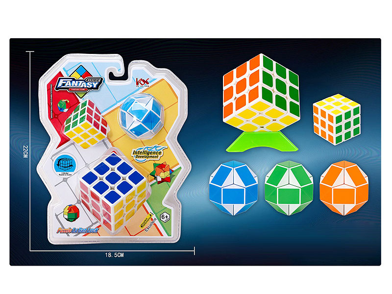 Magic Cube & Small Magic Ruler(3in1) toys