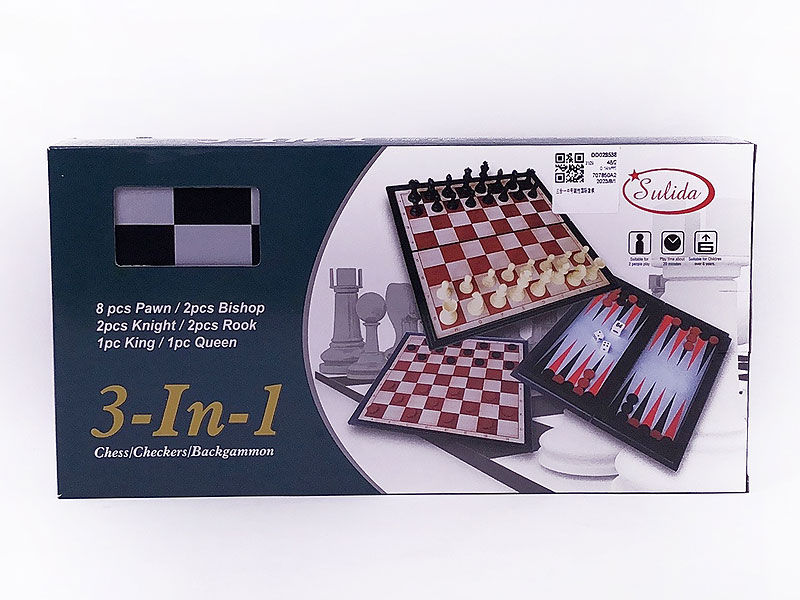 3in1 International Chin Chess toys