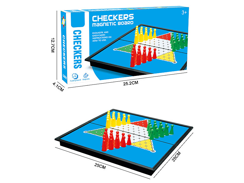 Magnetic Chinese Checkers toys