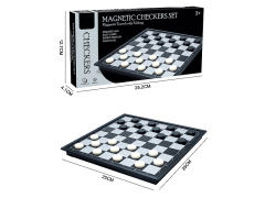 Magnetic 64 Checkers