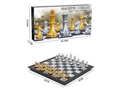 Magnetic Gold And Silver Chess