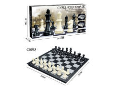 2in1 Magnetic Chess & Magnetic Draught