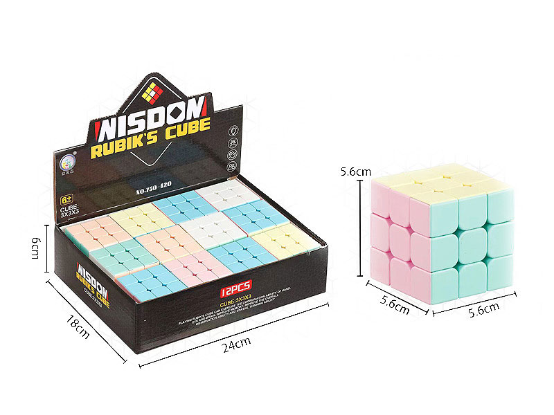 5.6cm Magic Cube(6in1) toys