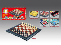 6in1 Magnetic Chess Game