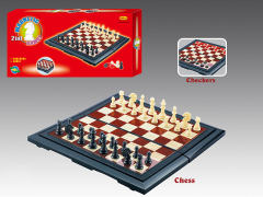 2in1 Magnetism Chess Game