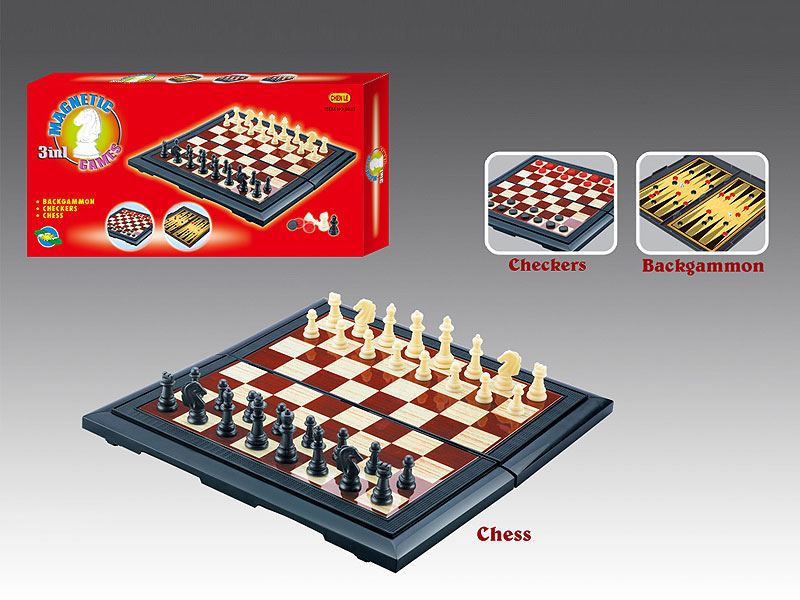 3in1 Magnetism Chess Game toys
