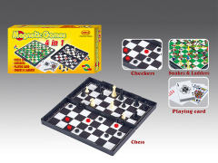 4in1 Magnetism Chess Game