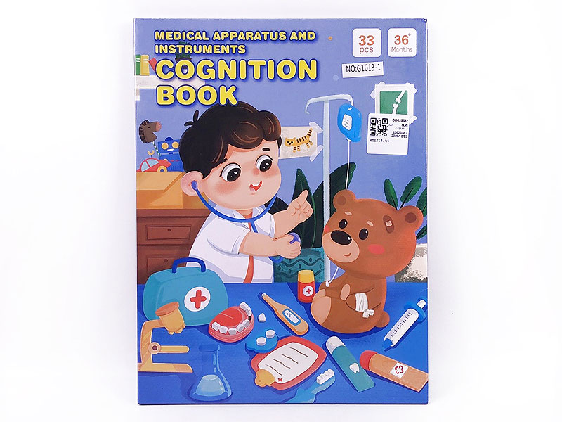 Medical Apparatus And Instruments Cognition Book toys