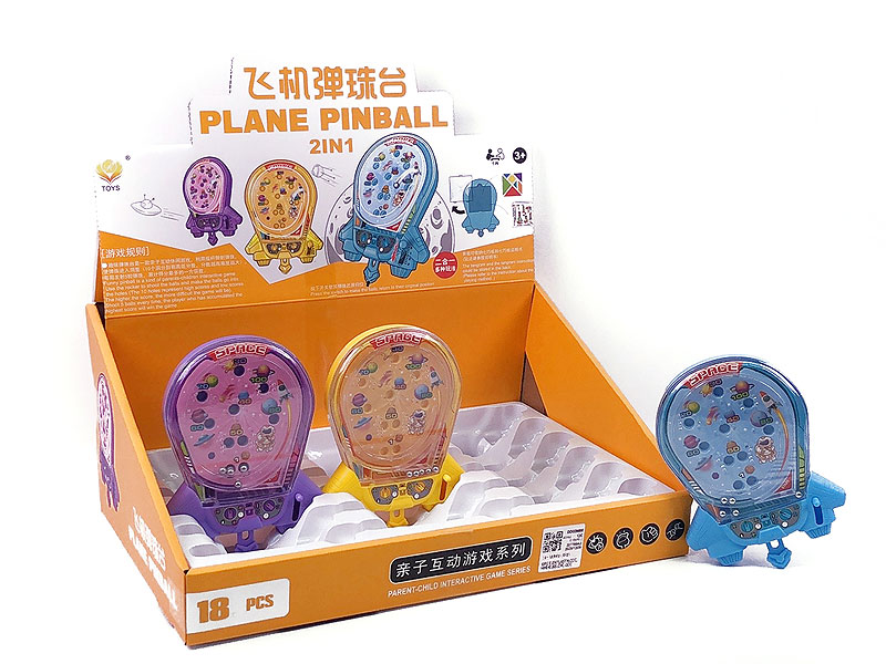 2in1 Plane Pinball(18PCS) toys