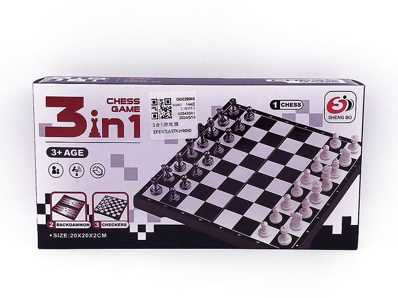 3in1 Play Chess toys