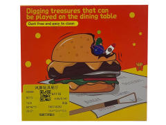 Blind Box Digging Treasure Hamburger toys