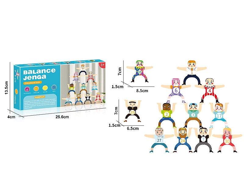 Balance Jenga toys