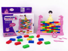 Princess Frog Push Bricks toys