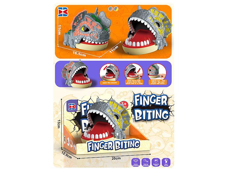 Biting Hand Double Crown Dragon(2C) toys