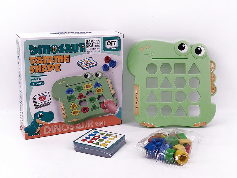 Pairing Shape Trivia Game toys