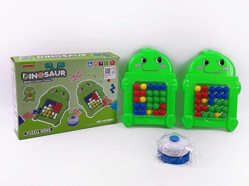 Dinosaur Mini Wisdom Pinball(2in1) toys