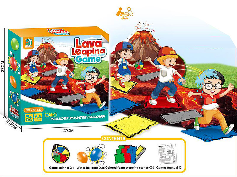 Lava Jumping Game Outdoor Edition toys