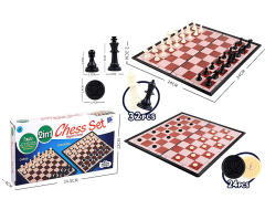 2in1 Magnetic Play Chess toys