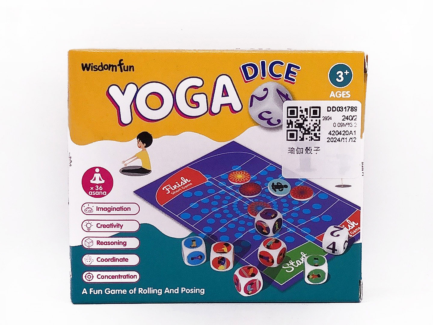 Yoga Dice toys