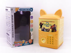 Fingerprint Unlock Money Box toys