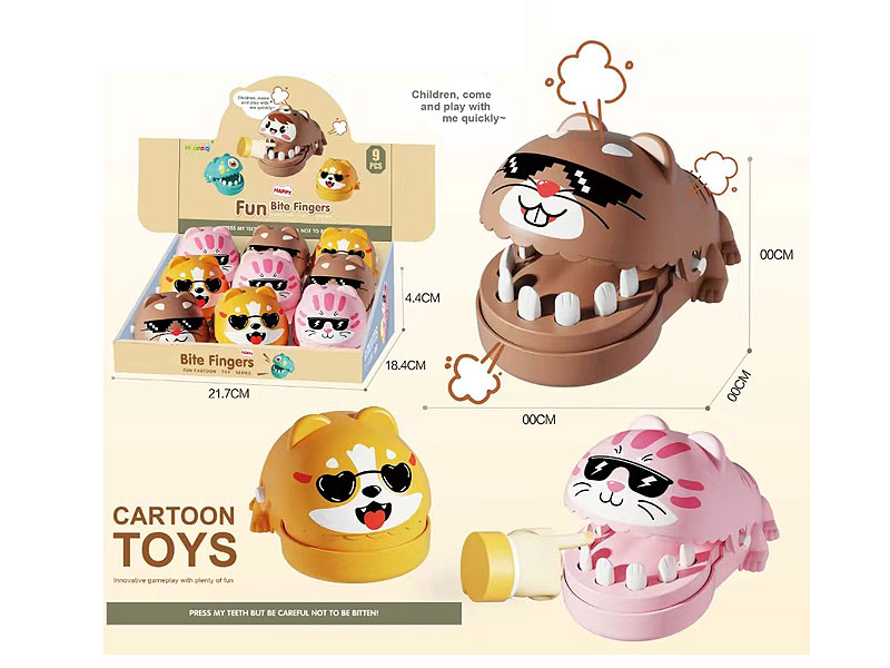 Bite Hand Animal(9in1) toys