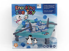 Penguin Knocks Ice